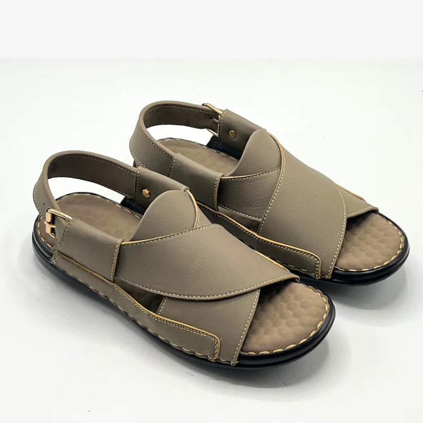 Premium Peshawari Chappal – Handcrafted Leather