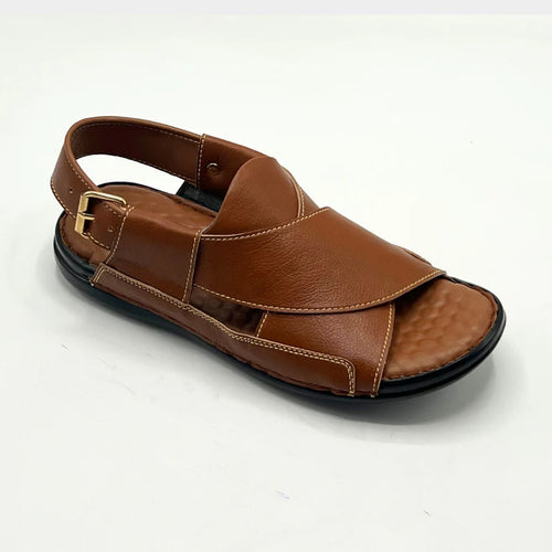 Premium Peshawari Chappal – Handcrafted Leather